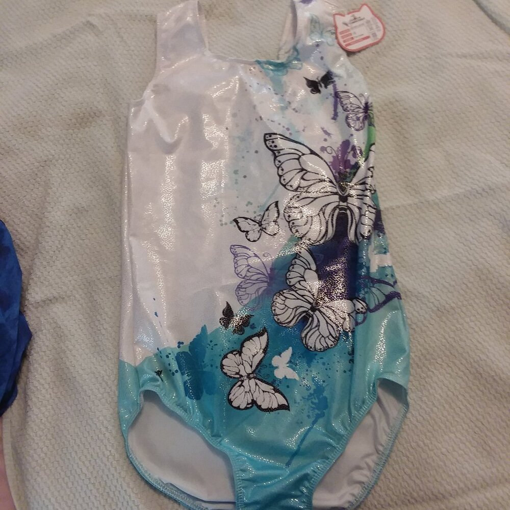 NWT one piece Bathing suit sz Small Butterfly design